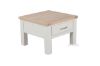 Picture of SICILY 1-Drawer Solid Wood with Ash Top Side Table