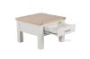 Picture of SICILY 1-Drawer Solid Wood with Ash Top Side Table