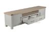 Picture of SICILY 201 2 DRW Large TV Unit *Solid Wood - Ash Top