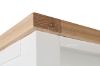 Picture of SICILY 190cmx60cm Narrow Bookshelf Solid Wood Ash Top