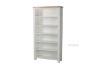 Picture of SICILY 190cmx100cm Solid Wood with Ash Top Wide Bookshelf 