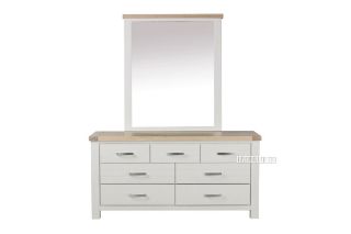 Picture of SICILY 7-Drawer Dresser with Mirror