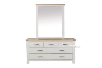 Picture of SICILY Solid Wood with Ash Top Dressing Table