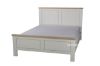 Picture of SICILY Solid Wood with Ash Top Bed Frame in King Size 