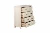 Picture of Mornington 5-Drawer Mindi Wood Tallboy Table