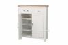 Picture of SICILY 2-Door 2-Drawer  Solid Wood with Ash Top Shoe Cabinet 