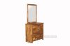 Picture of SARA 3-Drawer Solid Acacia Wood Dresser with Mirror