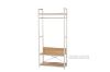 Picture of CITY 180cmx80cm Storage Rack/Open Wardrobe (White)