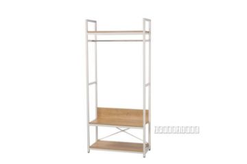 Picture of CITY 180x80cm Storage Rack/Open Wardrobe (White)