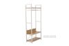 Picture of CITY 180cmx80cm Storage Rack/Open Wardrobe (White)