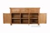 Picture of WESTMINSTER 3-Door 3-Drawer Solid Oak Buffet/Sideboard