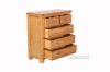 Picture of WESTMINSTER 5-Drawer Solid Oak Tallboy