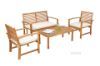 Picture of WATFORD 4PC Solid Acacia Wood Outdoor Lounge Sofa Set