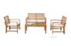 Picture of WATFORD 4PC Solid Acacia Wood Outdoor Lounge Sofa Set