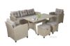 Picture of ALBANY 3+1+1 Seater Wicker Outdoor Dining Sofa Set