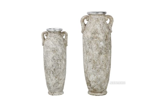 Picture of GCR109 Flower Vase Set  80/100cm *Old Grey/Silver