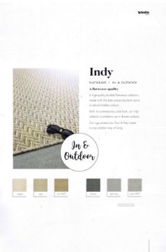 Picture of Indy  Indoor/Outdoor Rug *Lines Brown - 80*150