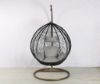 Picture of ALBURY Rattan Hanging Egg Chair *Black