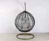 Picture of ALBURY Rattan Outdoor Hanging Egg Chair (Black)