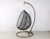 Picture of ALBURY Rattan Outdoor Hanging Egg Chair (Black)