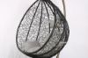 Picture of ALBURY Rattan Outdoor Hanging Egg Chair (Black)