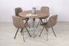 Picture of PLAZA 120 Round Dining Set *Brown