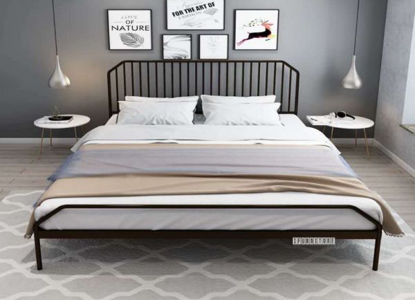 Picture of PHILIPPA Steel Frame Bed in Queen Size