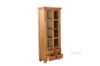 Picture of WESTMINSTER 187cmx78cm Solid Oak 2-Door 4-Drawer Display Cabinet