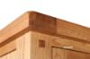 Picture of WESTMINSTER 187cmx78cm Solid Oak 2-Door 4-Drawer Display Cabinet