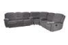 Picture of NAPOLI Manual Recliner Corner Sofa (Grey)
