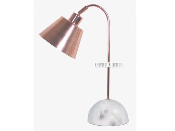 Picture of ML1730608 Marble Table Lamp *White/Cooper
