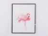 Picture of FLAMINGO 55X70 Canvas Framed Print