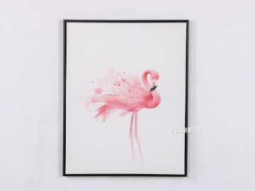 Picture of FLAMINGO 30X40 Canvas Framed Print