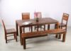 Picture of NASHVILLE Acacia Wood Dining Table - 200