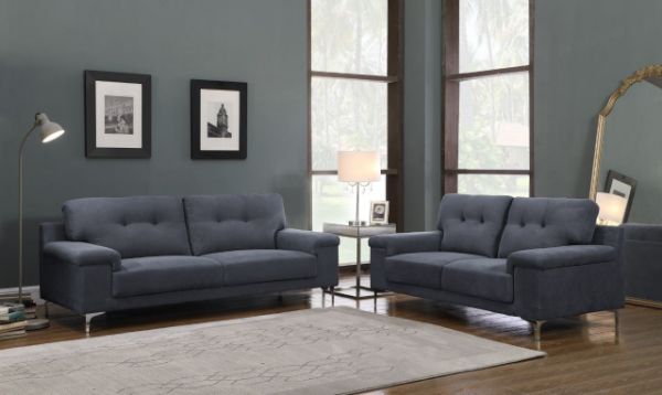 Picture of ANA 3/2 Seater Fabric Sofa Range (Grey)