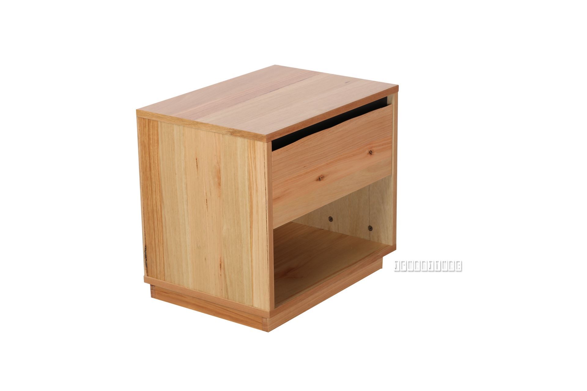 BENDIGO 1 DRW Bedside Table (Live Edge Australian Messmate)