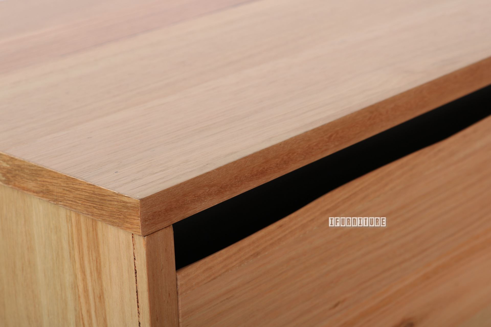 BENDIGO 1 DRW Bedside Table (Live Edge Australian Messmate)