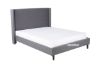 Picture of POOLE Bed Frame (Dark grey) - Queen