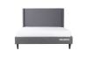 Picture of POOLE Bed Frame (Dark grey) - Double