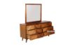 Picture of CLARENS 6-Drawer Dresser with Mirror (Solid Acacia Wood)