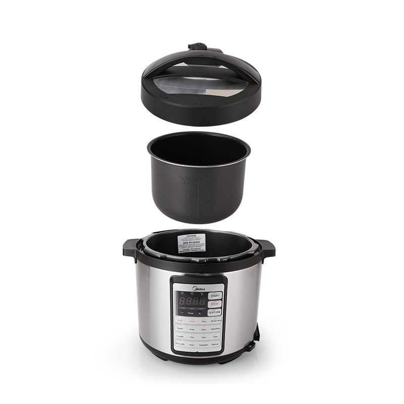 Midea 6L Pressure Cooker with Dual Inner Pot MYCS6019WP