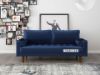 Picture of Faversham 2 Seat Sofa * Space Blue Velvet