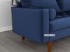 Picture of Faversham 2 Seat Sofa * Space Blue Velvet