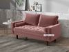 Picture of FAVERSHAM 3/2 Seater Velvet Sofa Range (Rose)