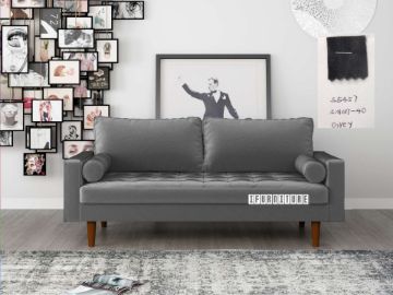Picture of Faversham 3+2 Sofa Range * Grey Velvet