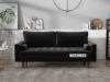 Picture of FAVERSHAM 3+2 Sofa Range *Black Velvet
