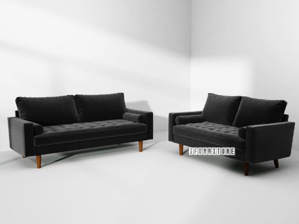 Picture of FAVERSHAM Sofa (Black) - 3+2 Set