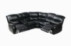 Picture of HARNEY POWER/MANUAL RECLINING SECTIONAL SOFA *Black