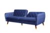 Picture of ARTHUR 3 Seater Velvet Sofa Bed (Blue)