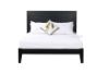 Picture of STOCKHOLM Solid Oak Bed Frame in Queen Size (Black)